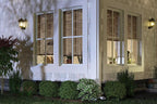 Cordless Woven Wood Roman Shades, 44W x 48H, Bamboo Mesh Natural, Sizes 20-72 - Image 2