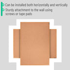 Mr. Pen- Cork Board, Bulletin Board, Cork Bulletin Board, Framed Cork Board - Image 6