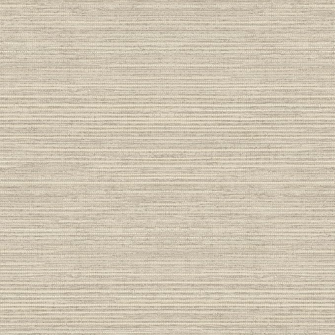 Norwall Imitation Grasscloth Wallpaper in Taupe by Norwall