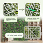 Greenery Grass Wall Boxwood Plant Roll: 60"x128" - Image 4