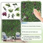 Greenery Grass Wall Boxwood Plant Roll: 48"x128" - Image 3