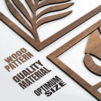qmmp Modern Wooden Wall Sculptures - Image 3