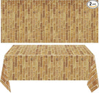 Chuangdi 2pcs 4.5 x 9 Feet Brick Wallpaper Peel and Stick Backdrop Tablecloth by Chuangdi