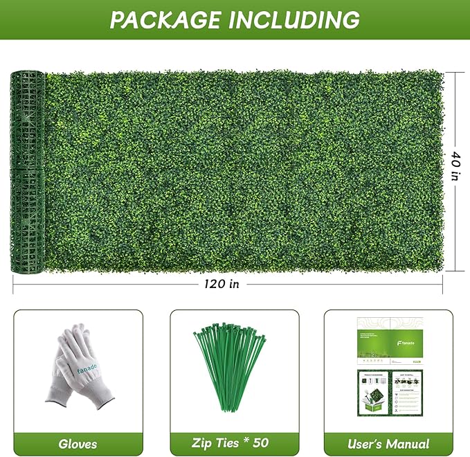 Artificial Grass Wall Panels 40"x120" - Image 3