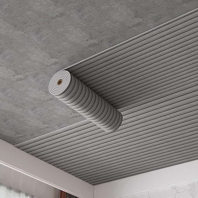 Peel and Stick PVC Slat Wall Panels, Wood Grain Self-Adhesive Soundproof - Image 3