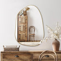 PERFNIQUE Irregular Wall Mirror Asymmetrical Mirror, Decorative Modern Wall by PERFNIQUE