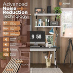 Avana Modern Acoustic Wood Wall Panels – 47.2 X 12.6 Inch White Oak Acoustic - Image 6