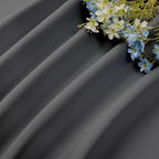 CUCRAF Light Grey Blackout Curtains 84 inch Length 2 Panels Set, Rod Pocket - Image 7