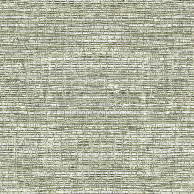 Superfresco Easy Emperor Grasscloth Sage Wallpaper - Image 4