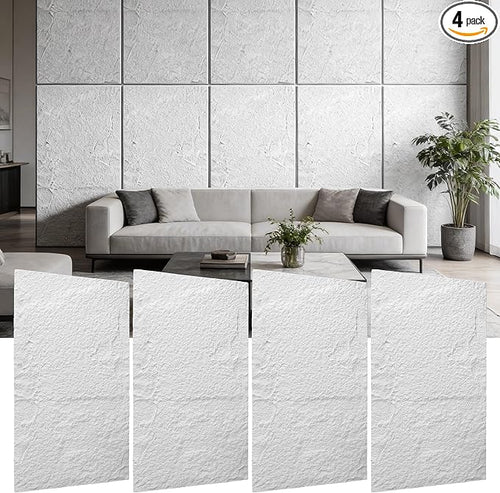 3D Faux Stone Wall Panels, Waterproof Stone Texture Panels by KERTY