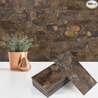 StyloVue 100 Pieces Peel and Stick Backsplash by StyloVue