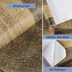 WESTICK 36" x 120" Large Wood Conatct Paper Self Adhesive Counter Top Vinyl - Image 7