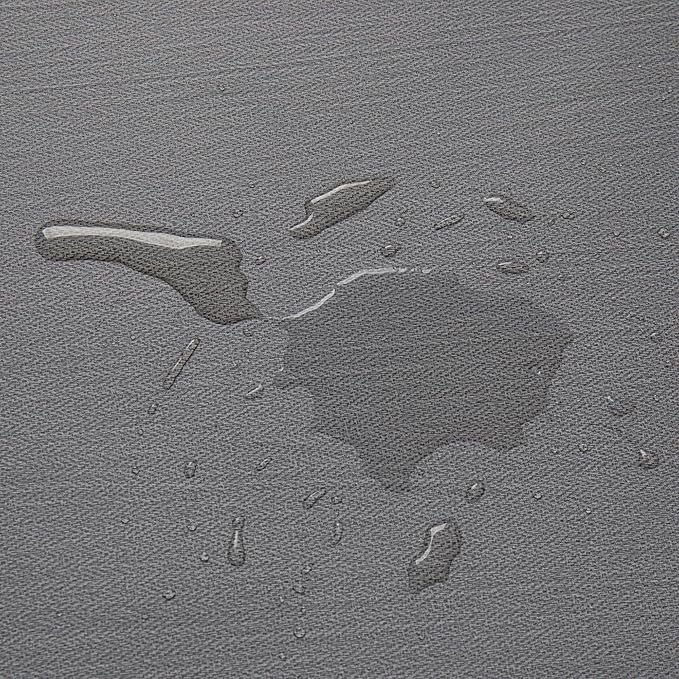 Haimin Fabric Wallpaper Textured Contact Paper Grey Peel and Stick Faux Linen - Image 9