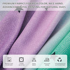 XiDi Grey Kids Curtains for Bedroom, Nursery Bedroom Blackout Curtain, Childs - Image 3