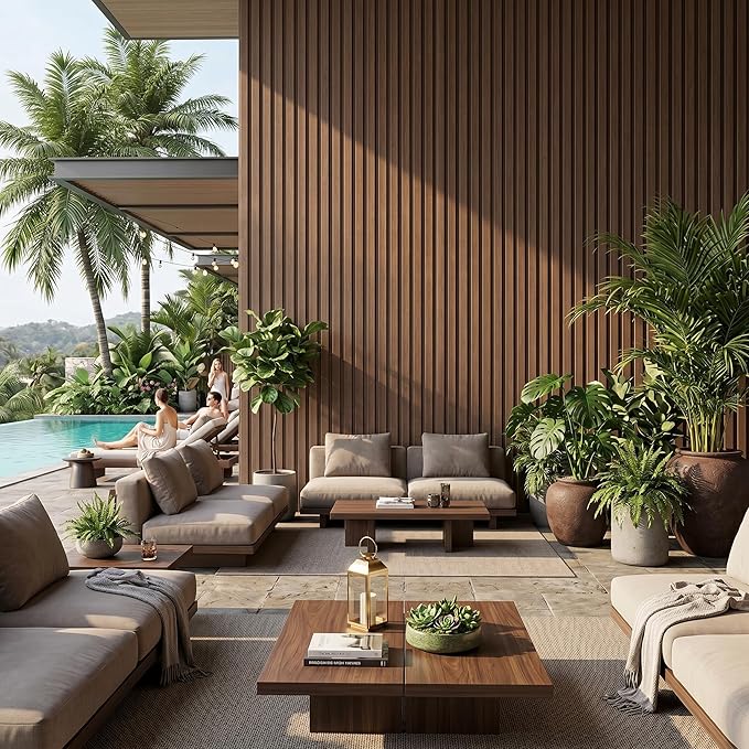 From Plain to Beautiful in Hours WPC Exterior Wall Slat Panels Waterproof - Image 13
