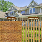 Bamboo Fence, Reed Fencing 4Feet High Bamboo Privacy Screen Outdoor - Image 3