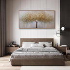 Wall Art Abstract Gold Tree of Life Framed Modern Artwork Canvas Painting - Image 7