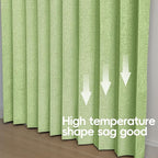AJAZZ 100% Blackout Accordion Doors Interior Magnetic Door Curtain Accordion - Image 6