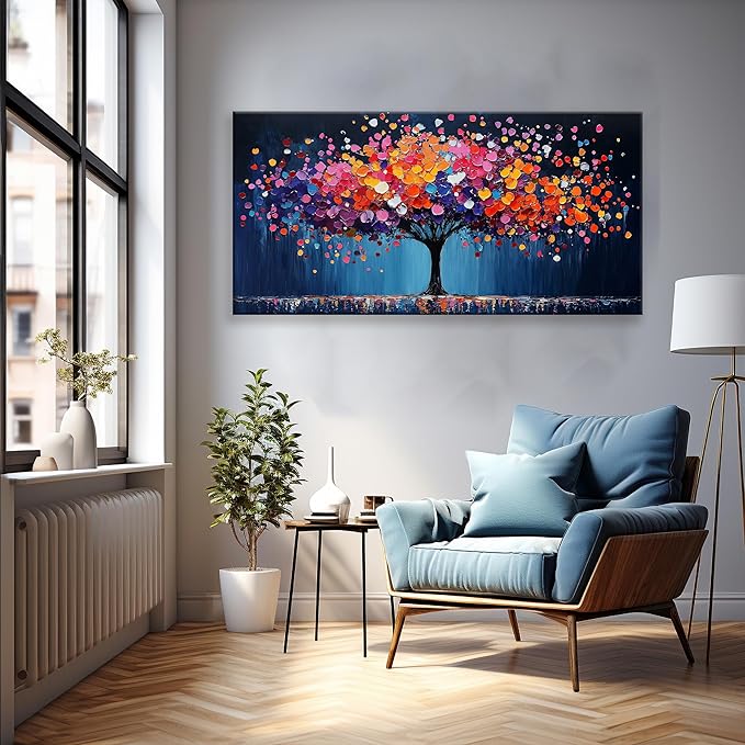 Suconvng Canvas Art Wall Decor Abstract Tree Wall Art - Image 6