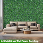 EverNture 71"x126" Grass Wall Panels, Artificial Grass Backdrop, Fake Greenery - Image 5