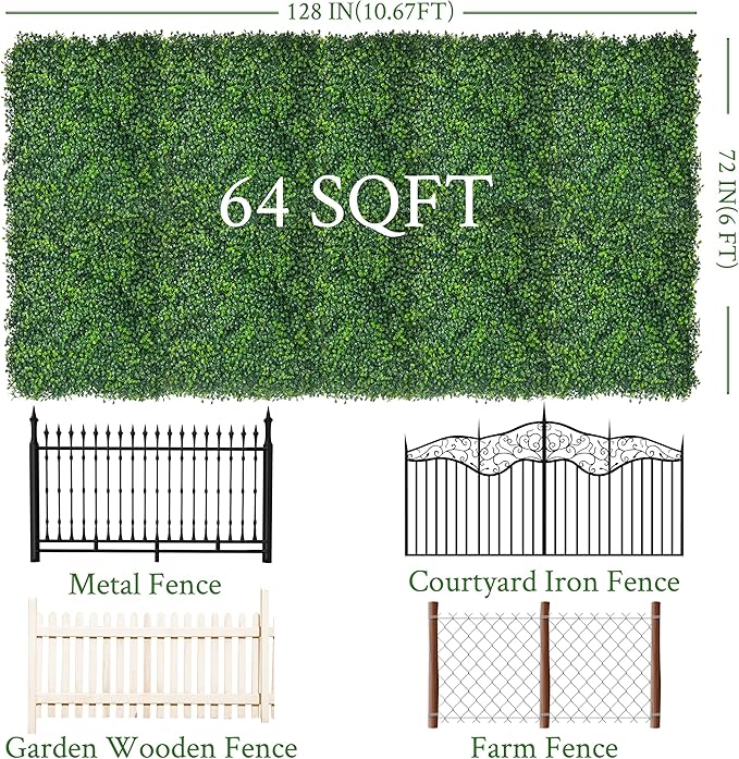 Artificial Ivy Privacy Fence Screen, Backyard and Decor - Image 2