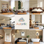 12 Pack PVC Wood Panels for Wall, 11.8 x 15.7 x 0.35 Inch Sound Absorbing Panels - Image 6