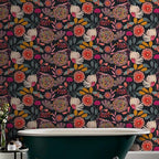 Floral Wallpaper Peel and Stick Boho Wall Paper Removable Waterproof - Image 7