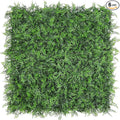 Artificial Green Wall Panels: 20"x20" Boxwood Hedge Green Wall Decor Backdrop by BHXCL