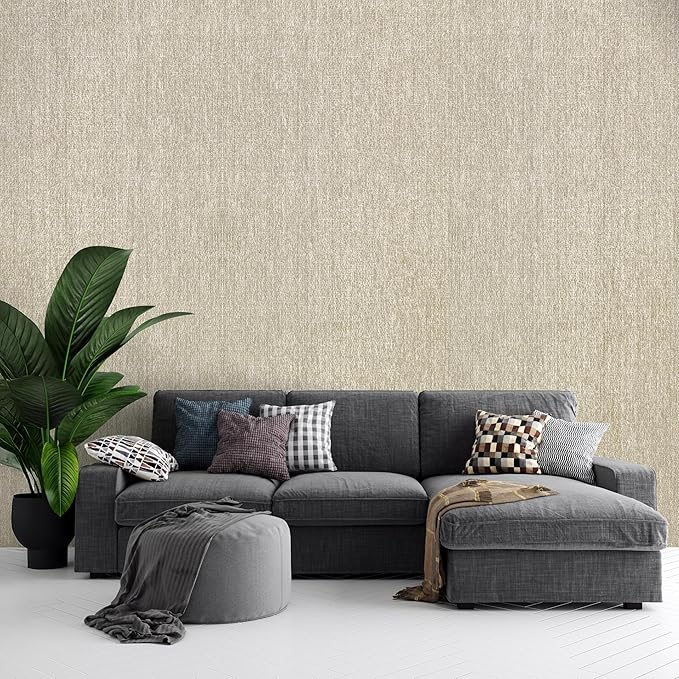 Ansehan Wallcovering W707 Terraces Collection 36" W x 8 Yard L, Natural Paper - Image 3