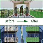 ODTORY Artificial Ivy Privacy Fence Wall Screen: 72 X144 in UV-Anti Faux - Image 5