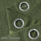 NICETOWN Greyish Green Curtains 84 inches Length - Image 2