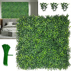 Artificial Boxwood Panels, Garden&Fence Covering Privacy, Backyard and Decor by DOPGIB