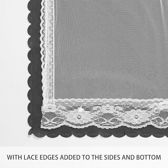 XiDi Black 63x34in Curtain for Bedroom, Girls Room Decor, Living Room, 1 Panel - Image 8