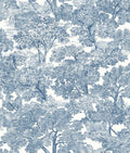 Chesapeake Spinney Toile Wallpaper by Chesapeake