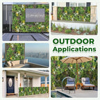 Artificial Grass Wall Roll Panels: 40''x120''Boxwood Hedge Panels, UV-Anti - Image 6