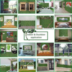 ODTORY Artificial Boxwood Roll Panels:40 X 120 in UV-Anti Artificial Ivy - Image 6