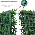 ODTORY Artificial Ivy Privacy Fence Wall Screen: 80X120 in UV-Anti Faux Boxwood - Image 4