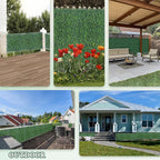 ODTORY Artificial Boxwood Wall Panels 20x20 inch 26Pcs, UV-Anti Faux Greenery - Image 6