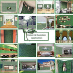 ODTORY Artificial Grass Wall Backdrop Panels: 10 by 10 in UV-Anti Greenery - Image 5