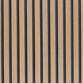 Peel and Stick Wood Slat Wallpaper by LOVADA