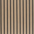 Wood Slat Wallpaper Peel and Stick by LOVADA