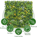 ODTORY Artificial Boxwood Hedges Panels Roll, Outdoor Indoor Home Decor - Image 4