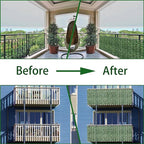 ODTORY Artificial Ivy Privacy Fence Wall Screen, 80X120 in UV-Anti Faux - Image 4