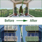 ODTORY Artificial Ivy Privacy Fence Wall Screen, 40X160 in UV-Anti Faux - Image 4