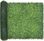 Artificial Ivy Privacy Fence Screen, Backyard Greenery Wall Backdrop Decor by DOPGIB
